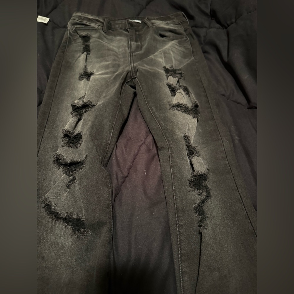 🖤here we go again distressed skinny jeans🖤 - Picture 6 of 13